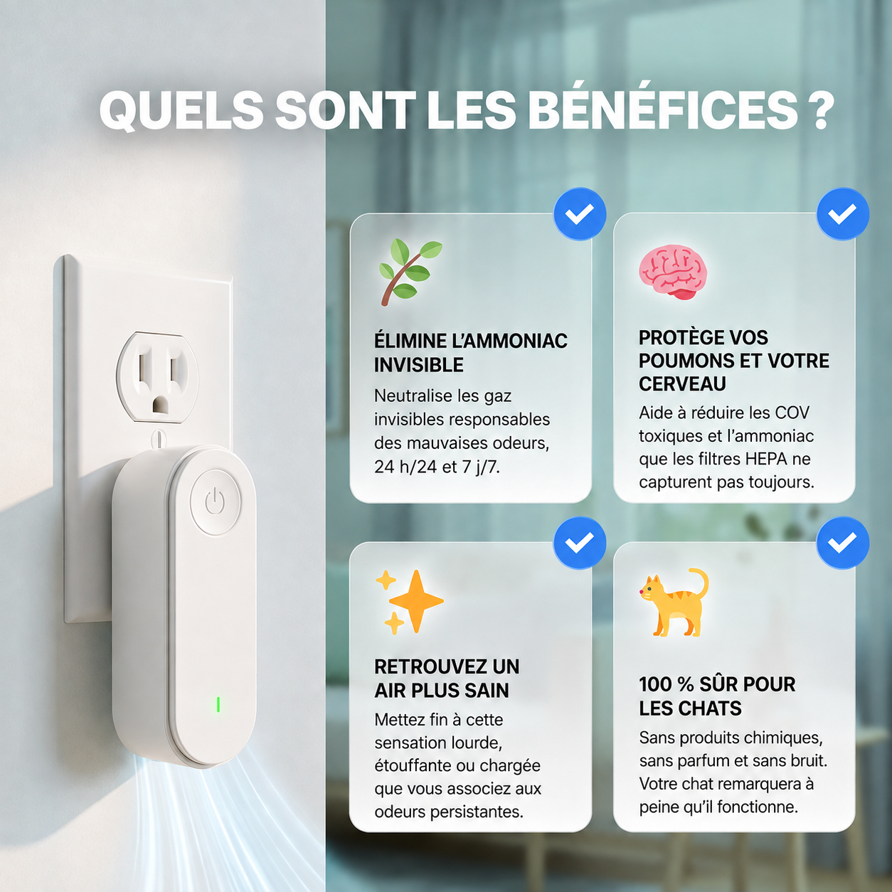 Puryvo™ | Purificateurs d'air pour animaux