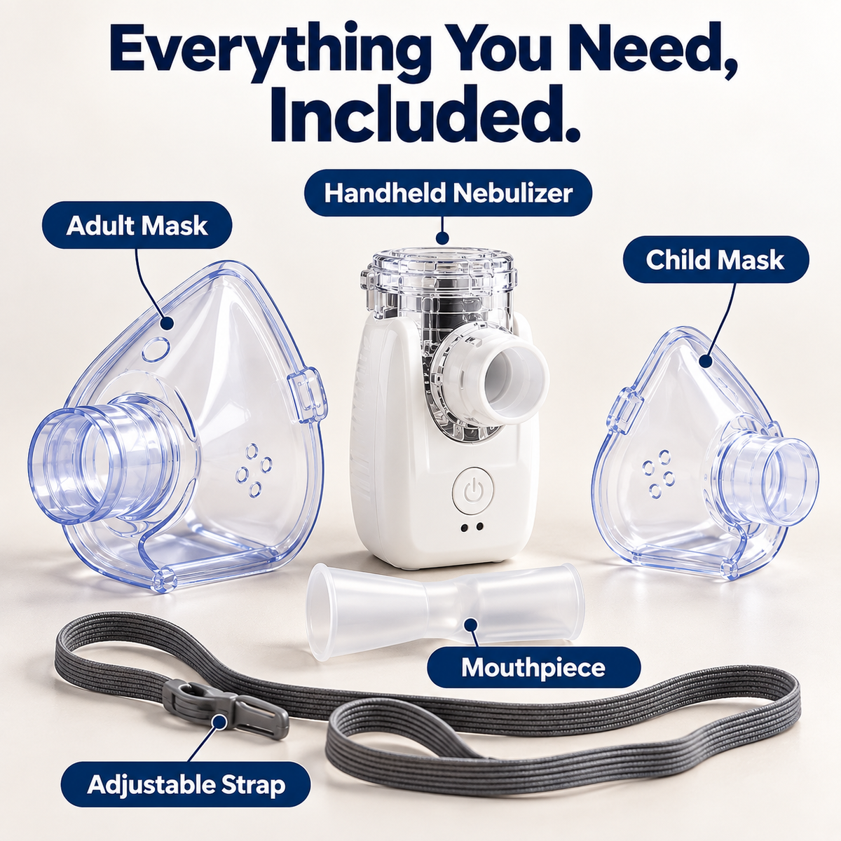 Puryvo™ | Portable Mesh Nebulizer