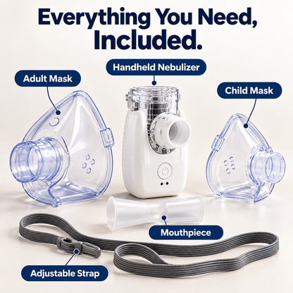 Puryvo™ | Portable Mesh Nebulizer