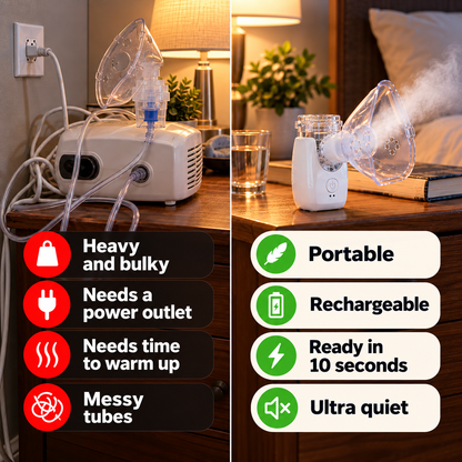 Puryvo™ | Portable Mesh Nebulizer